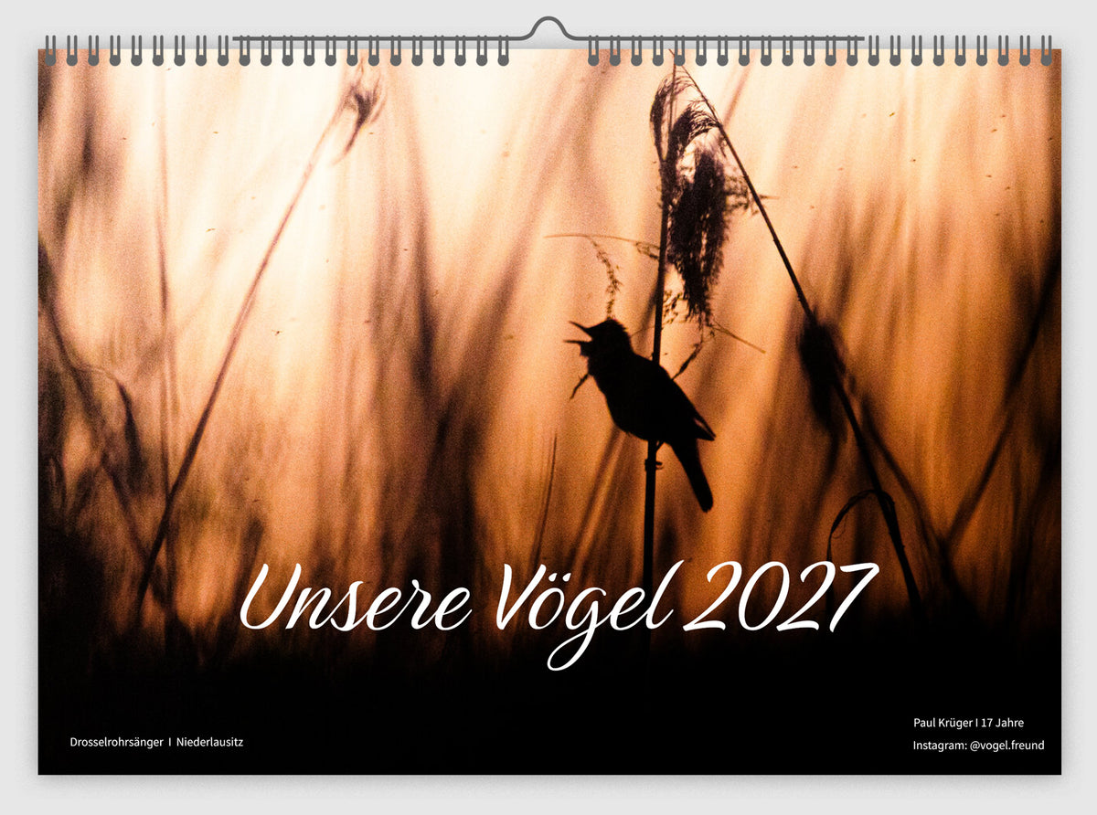 Fotokalender „Unsere Vögel 2027“