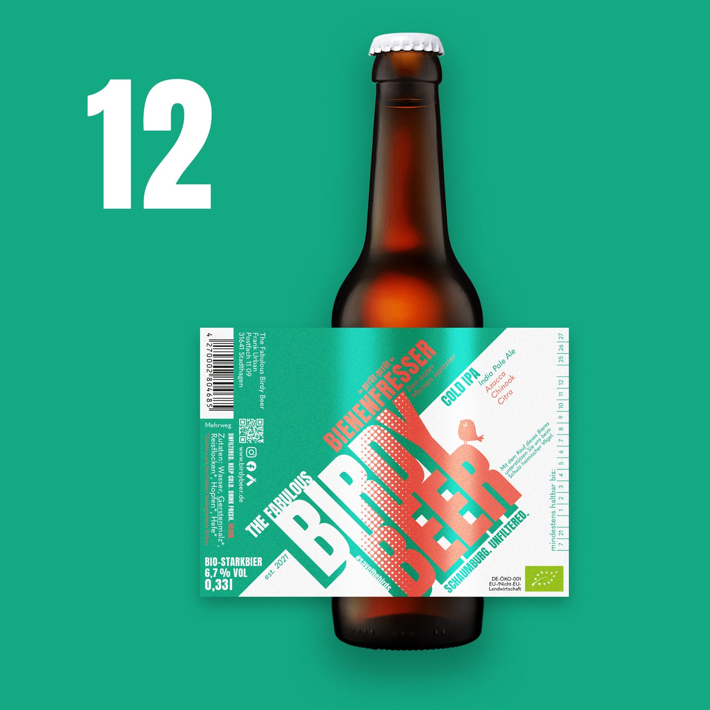 12er Bienenfresser - Cold IPA *VORBESTELLBAR*