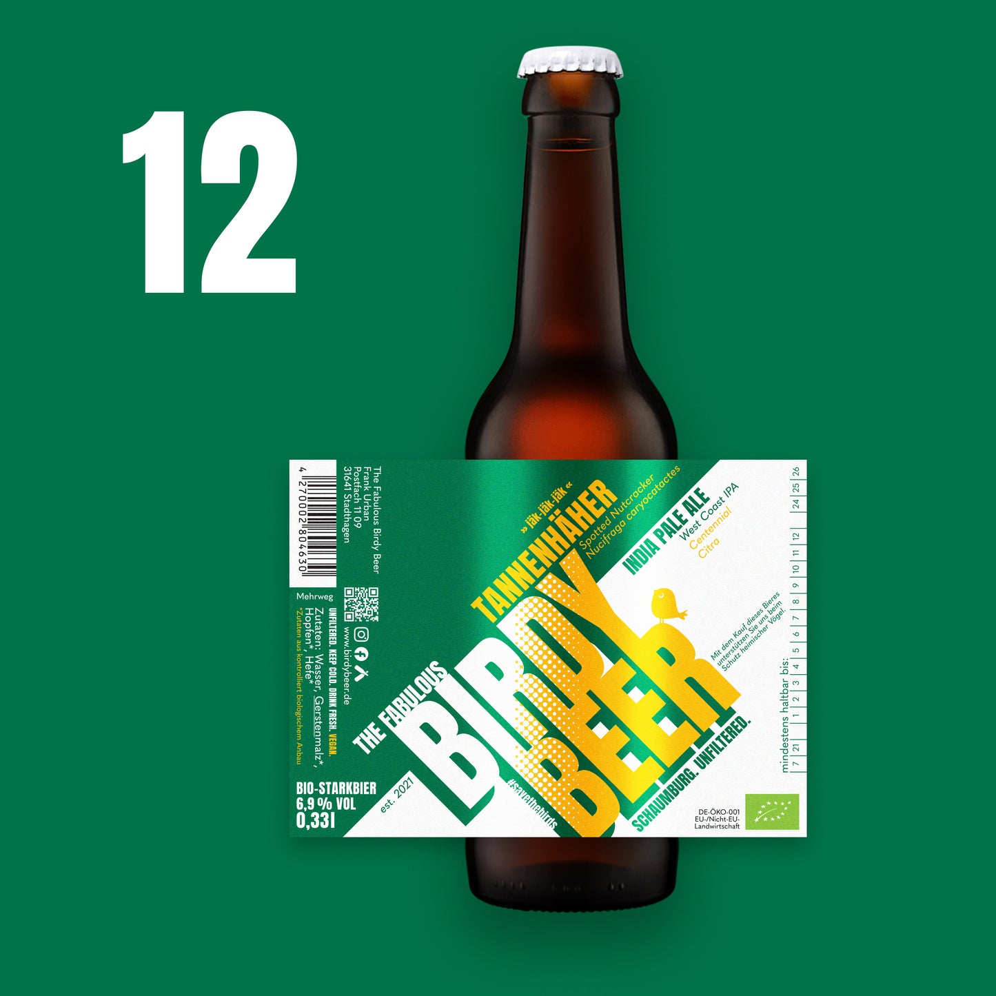 12er Tannenhäher - India Pale Ale