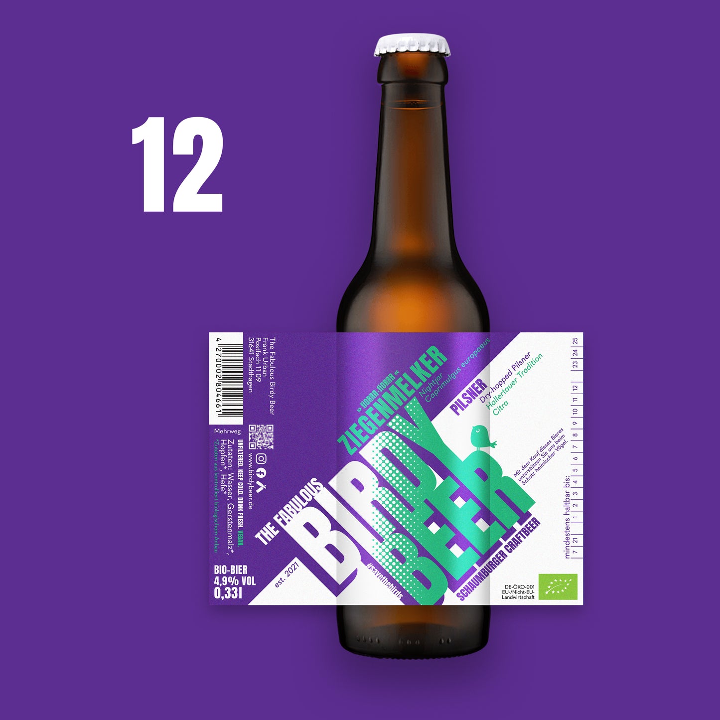 12er Ziegenmelker - Pilsner (Bio)