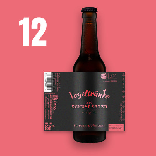 12er Vogeltränke Bio Schwarzbier *NEU*