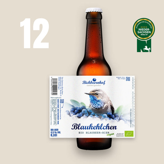 12er Blaukehlchen - Bio Blaubeerbier *NEU*