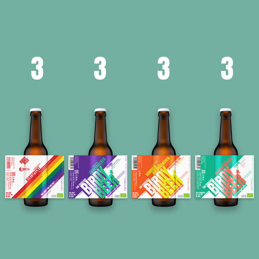 12er Vogel Mix 3 (Bio)
