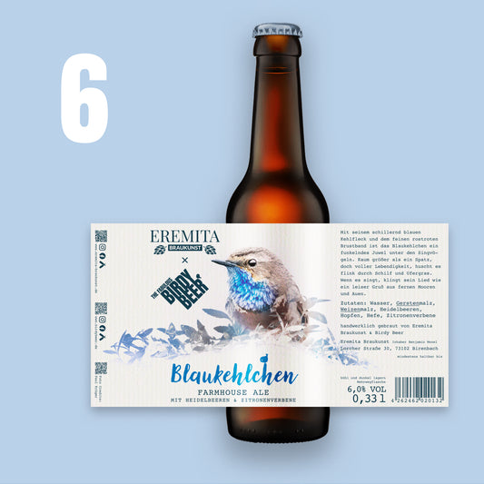 6er Blaukehlchen - Farmhouse Ale *VORBESTELLBAR*