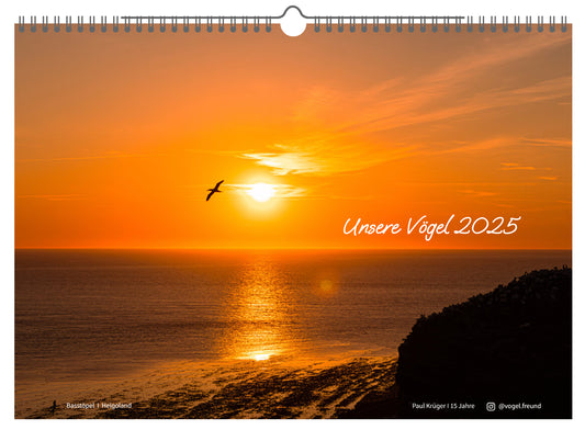 Fotokalender „Unsere Vögel 2025“