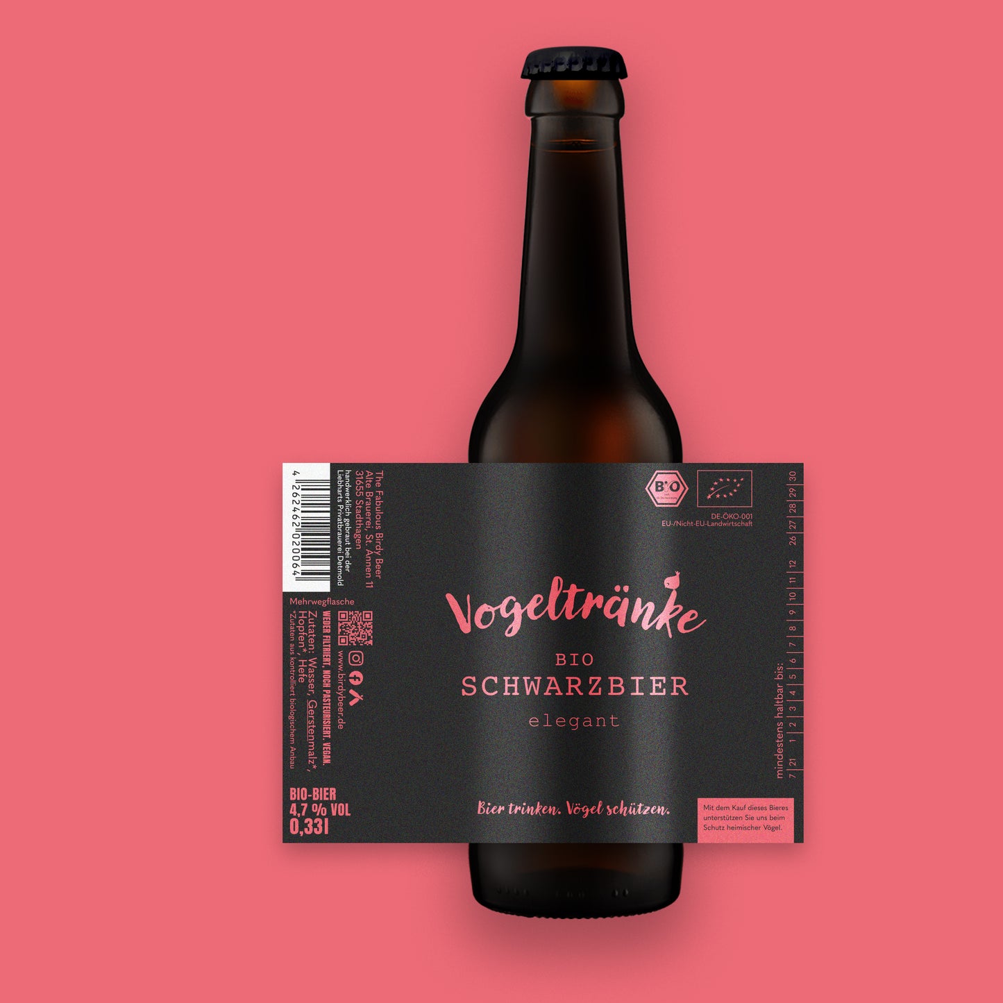 Vogeltränke Bio Schwarzbier *NEU*