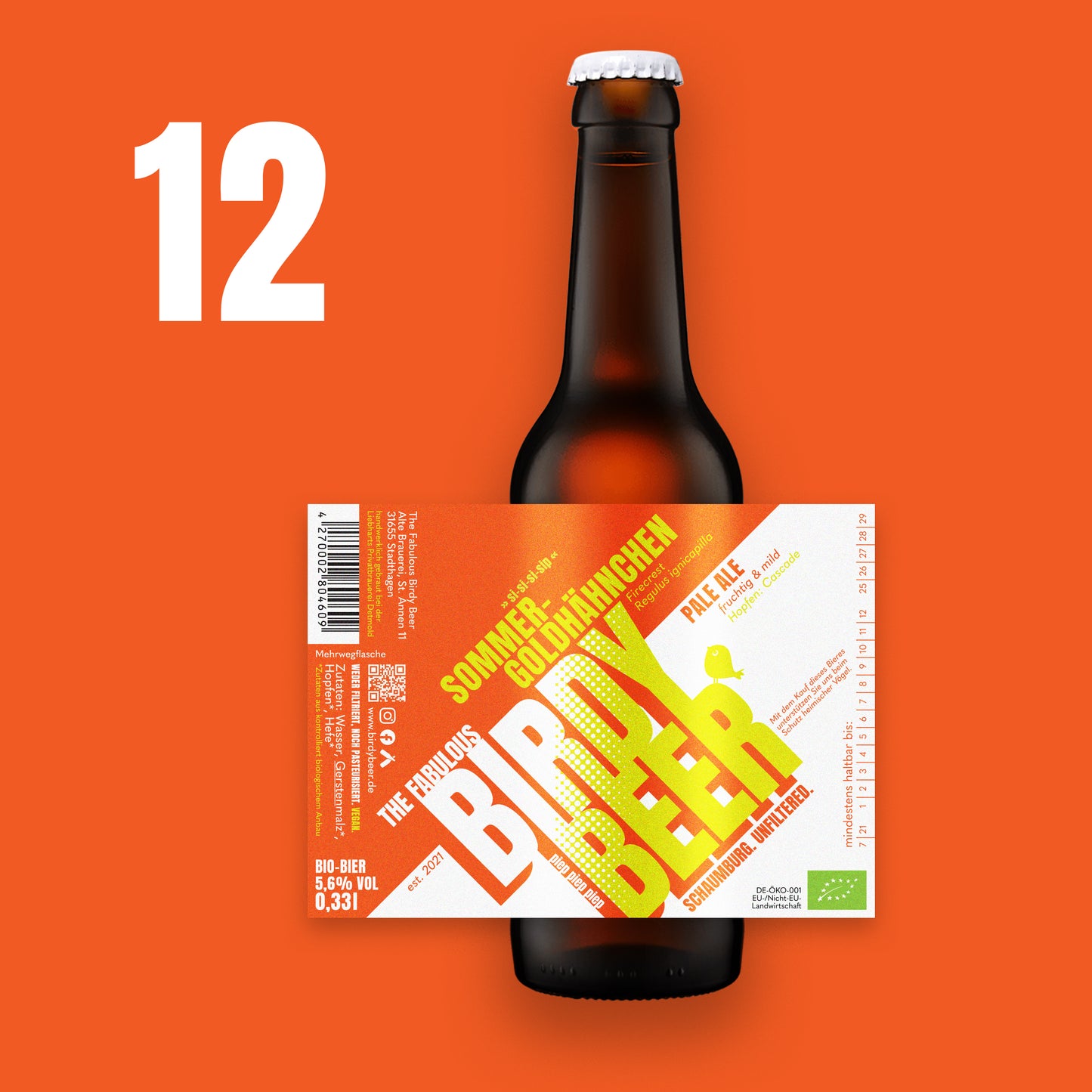 12er Sommergoldhähnchen - Pale Ale (Bio)