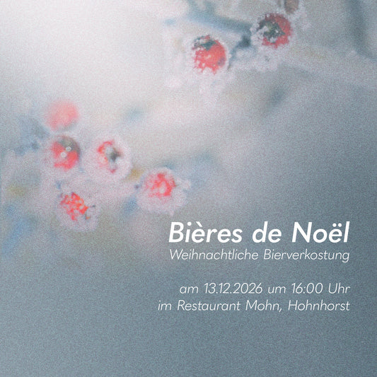 Bière de Noël - Weihnachtliche Bierverkostung am 13.12.2026