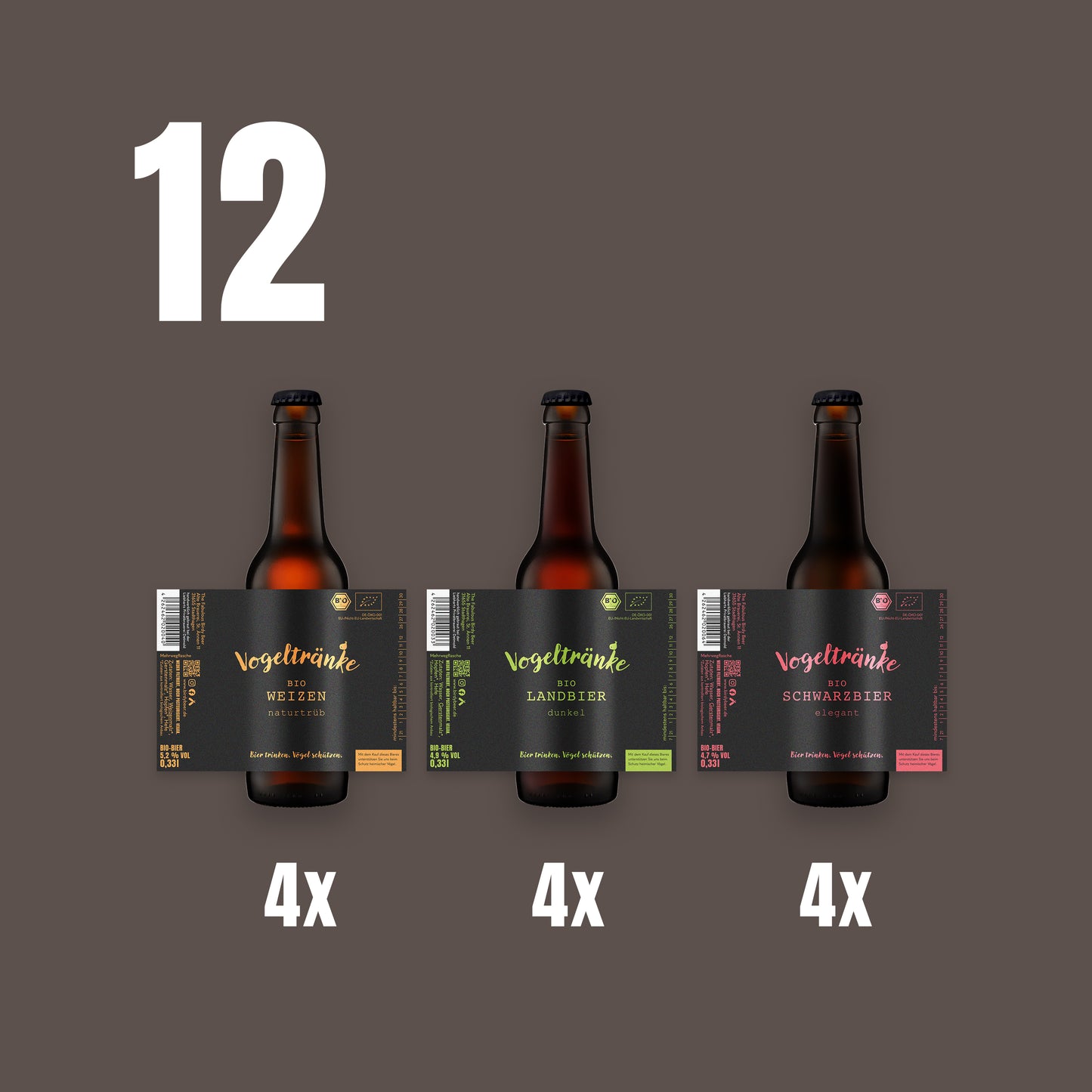 12er Vogeltränke Probierpaket *NEU*