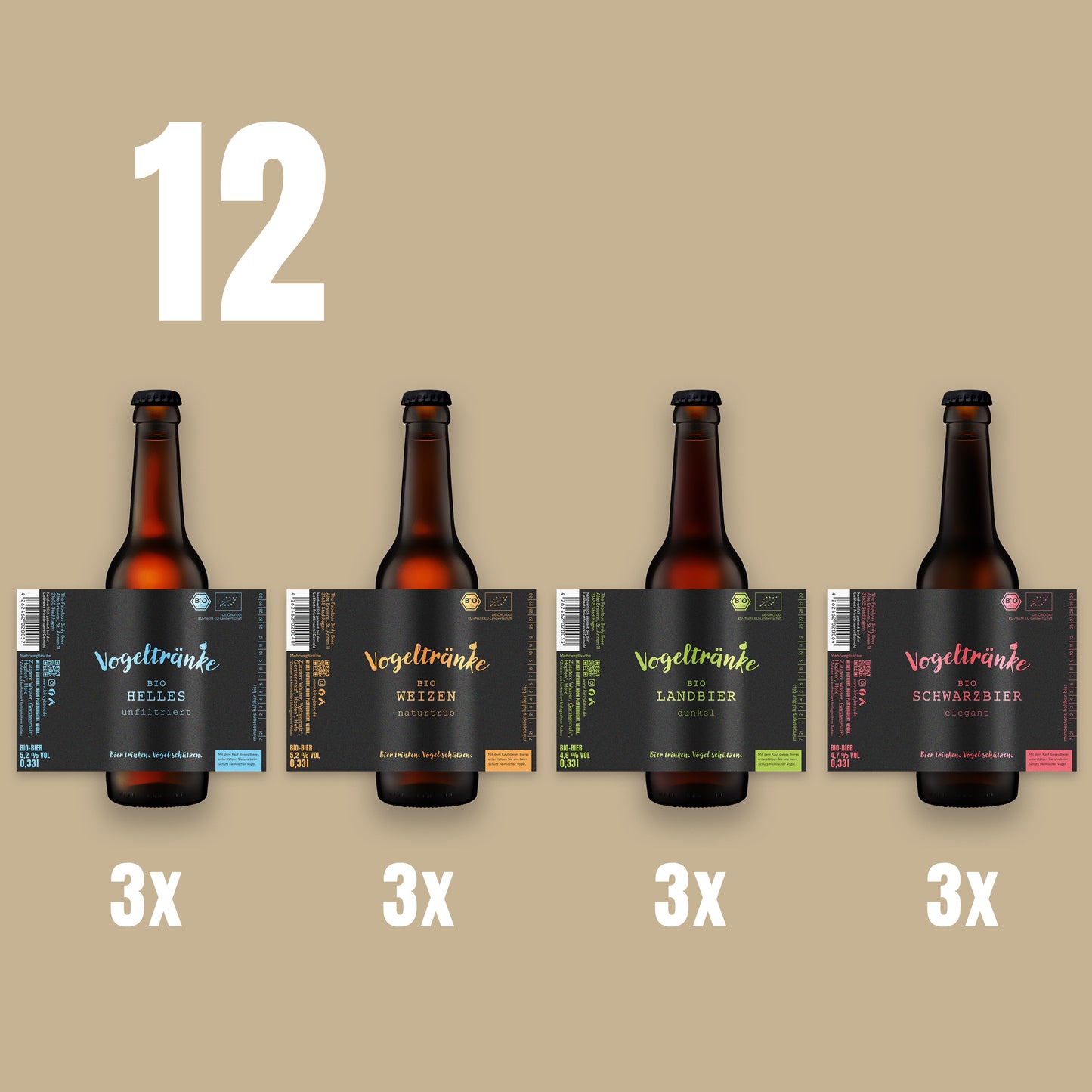 12er Vogeltränke Probierpaket *NEU* (verfügbar ab 6.3.)